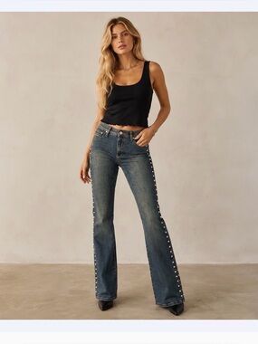 Rave 4 Real R4R Studded Jeans - Size 13